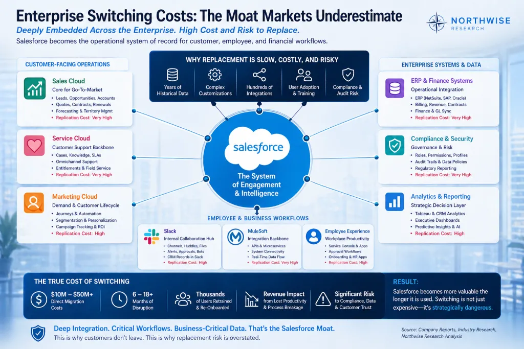 CRM Stock Moat: Enterprise Switching Costs Northwise