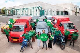 Grab ride hailing