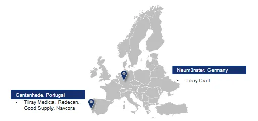 TLRY European Business