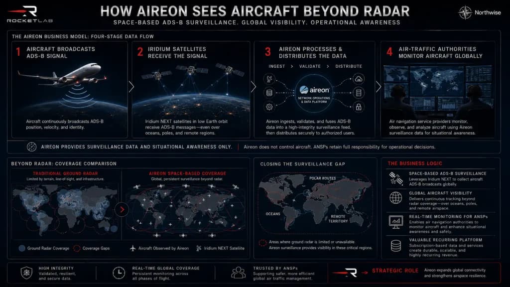 How Aireon Sees Aircraft beyond Radar Northwise