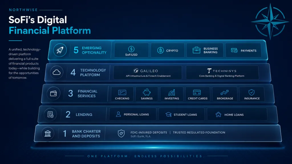 Sofi Digital Finance Platform and Stack Northwise