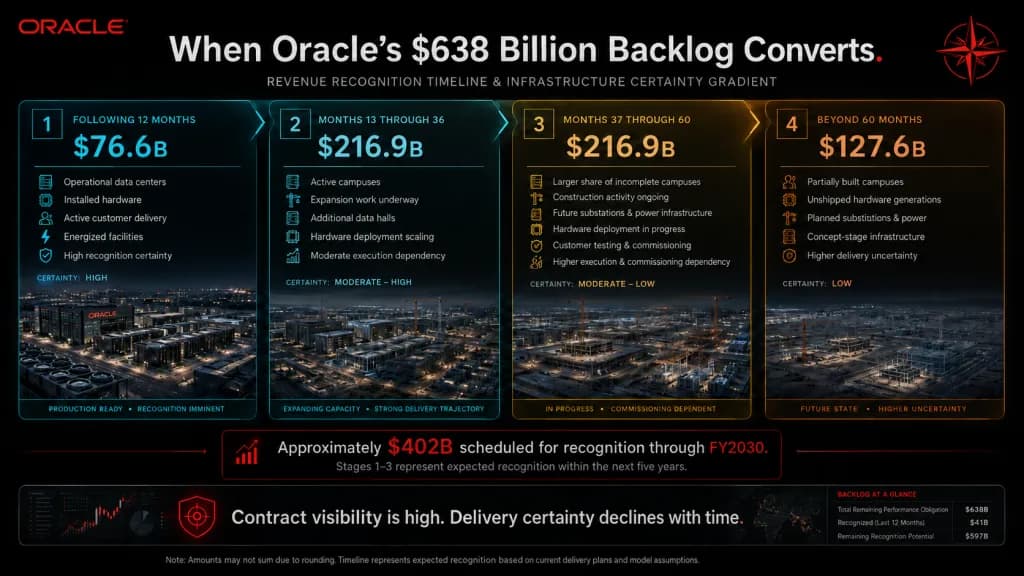 ORCL Backlog Conversion Timeline Northwise