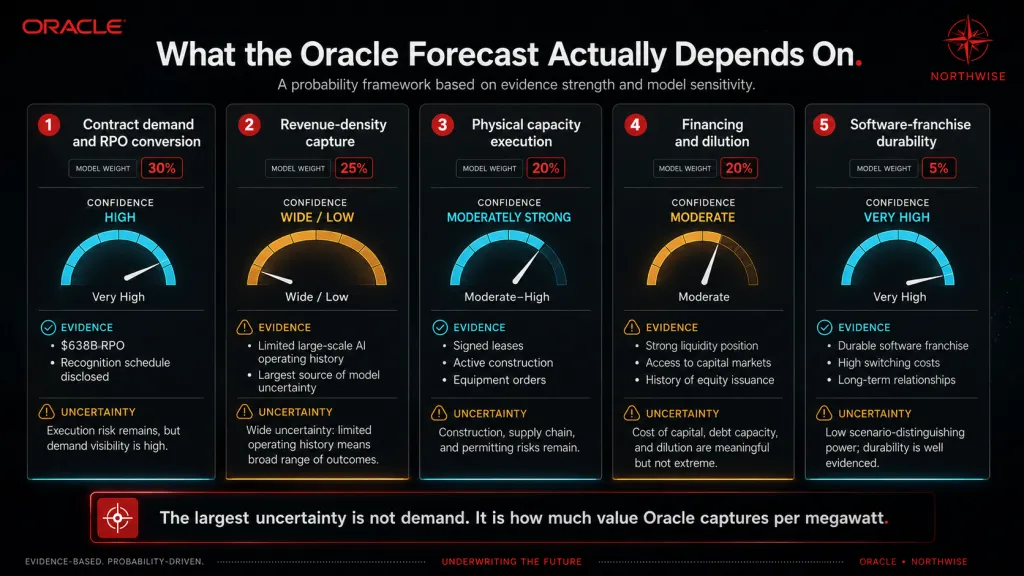 ORCL 2030 Model Sensitivities Northwise