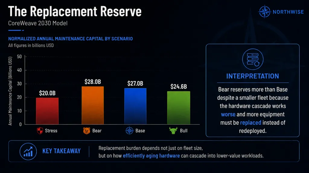 CRWV Stock The Replacement Reserve Northwise
