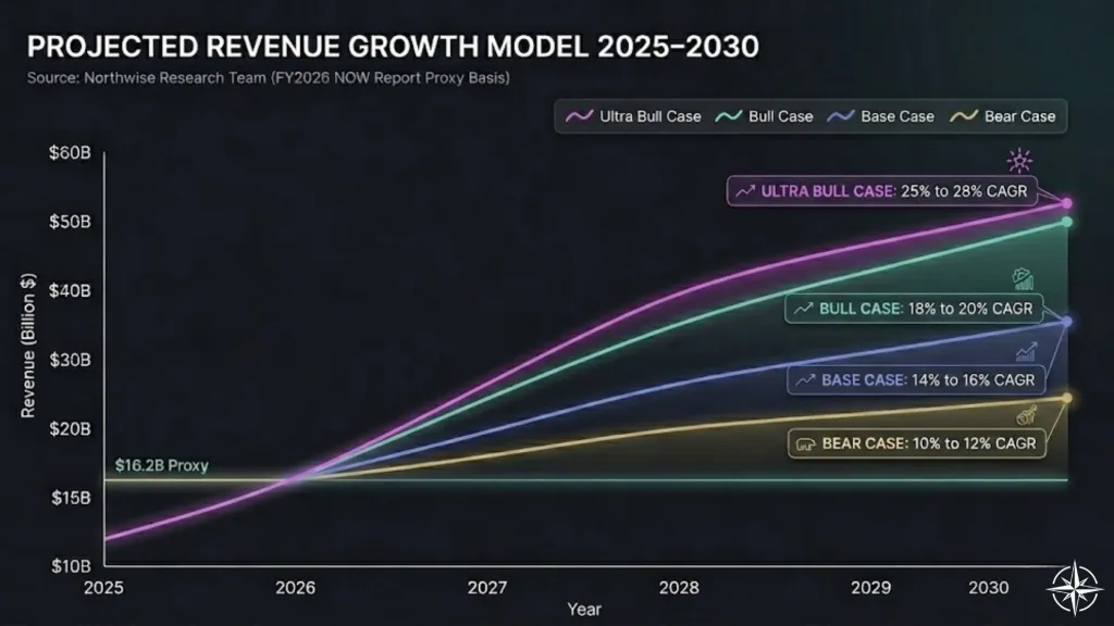 Servicenow Stock Revenue Growth Model Through 2030 Northwise