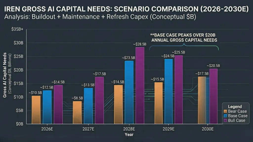 IREN Gross Capital Needs Northwise
