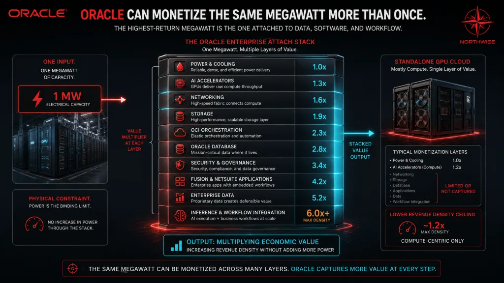 ORCL Can Monetize the Same MW More than Once Northwise