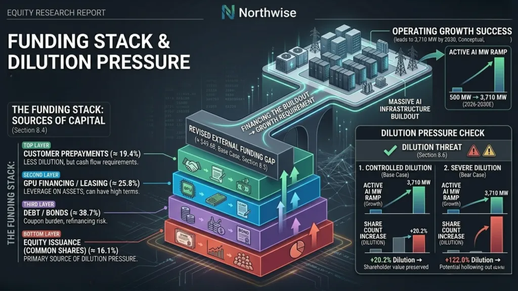 IREN Stock Funding Pressure and Dilution Northwise