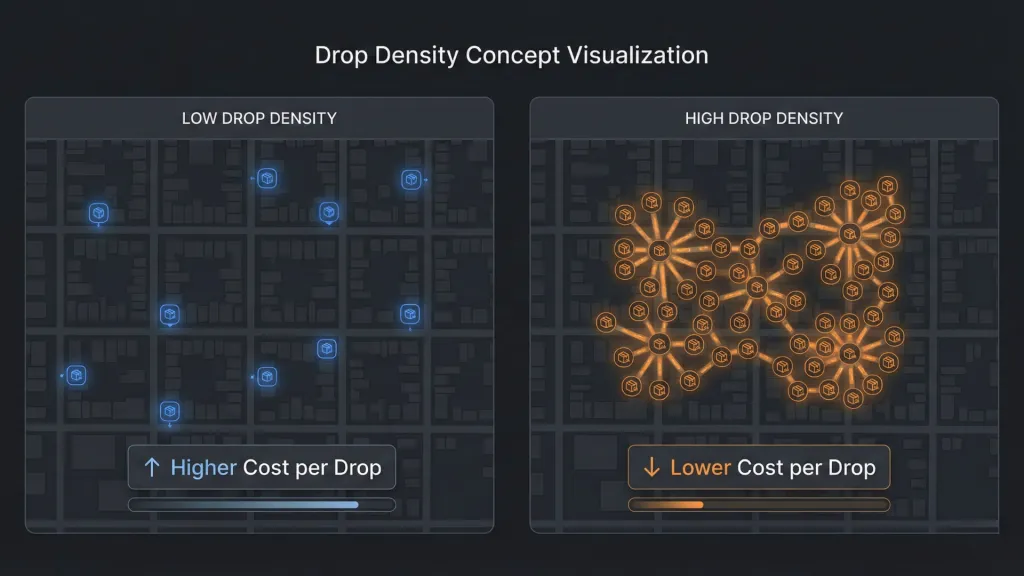 Jumia Drop Density Visualization