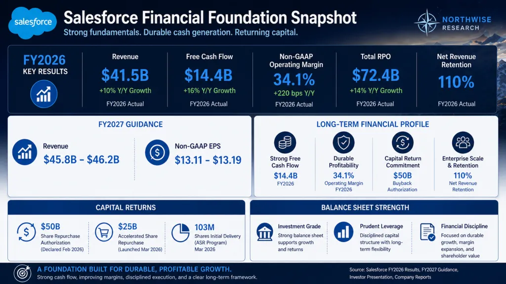 Salesforce Stock Financial Snapshot Northwise