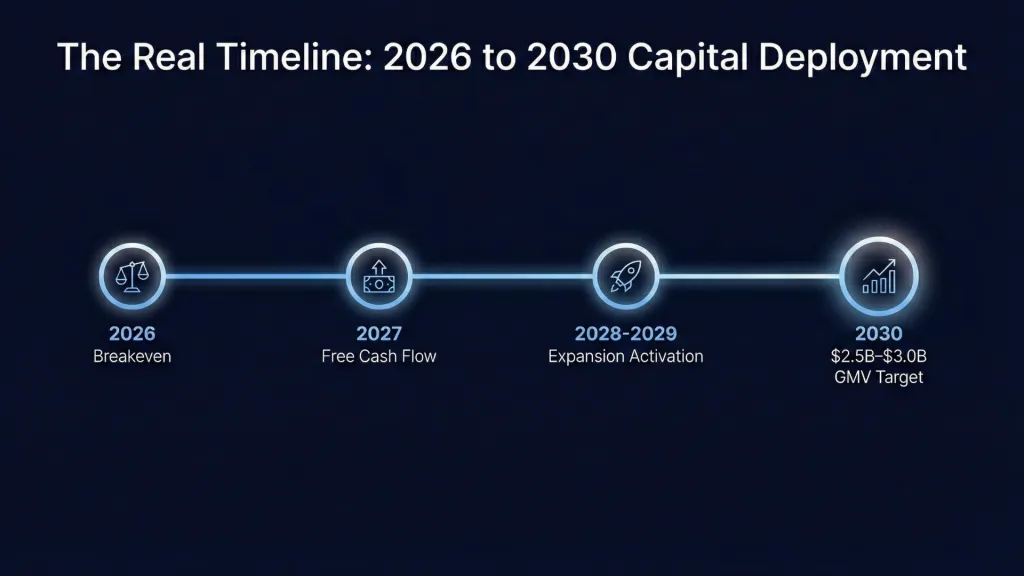 Jumia 2026-2030 Timeline