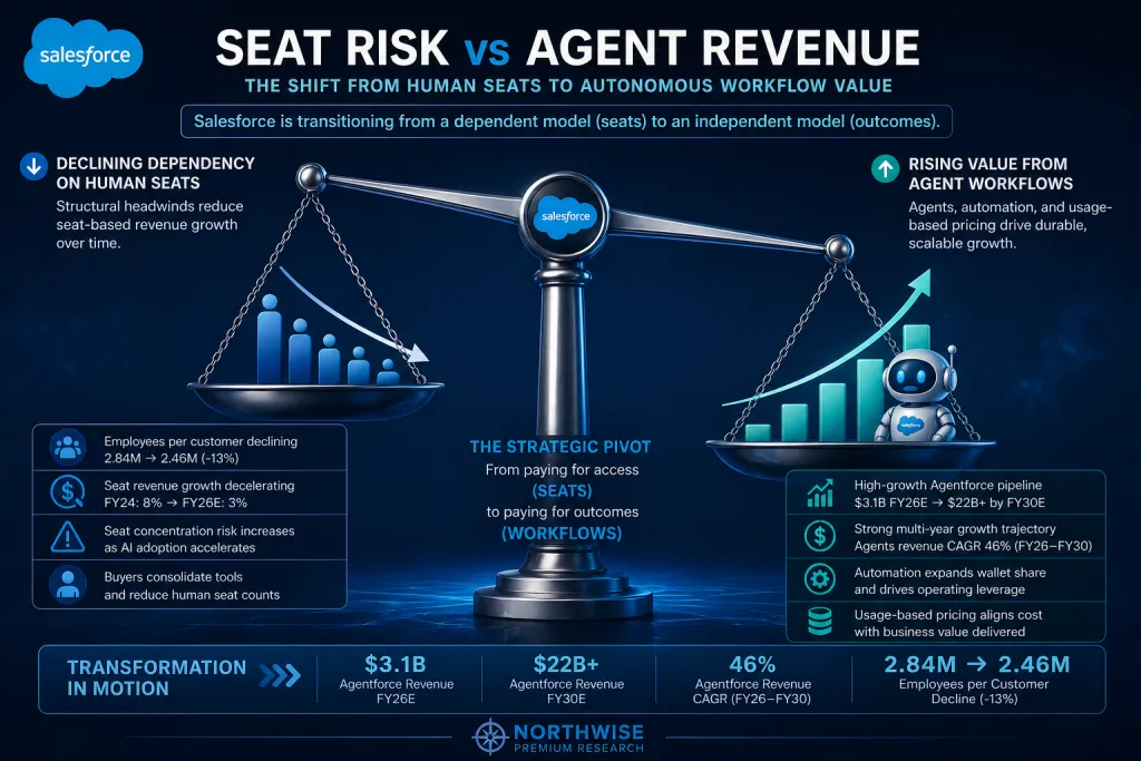 CRM Stock Seat Risks vs Agent Revenue Replacement Northwise