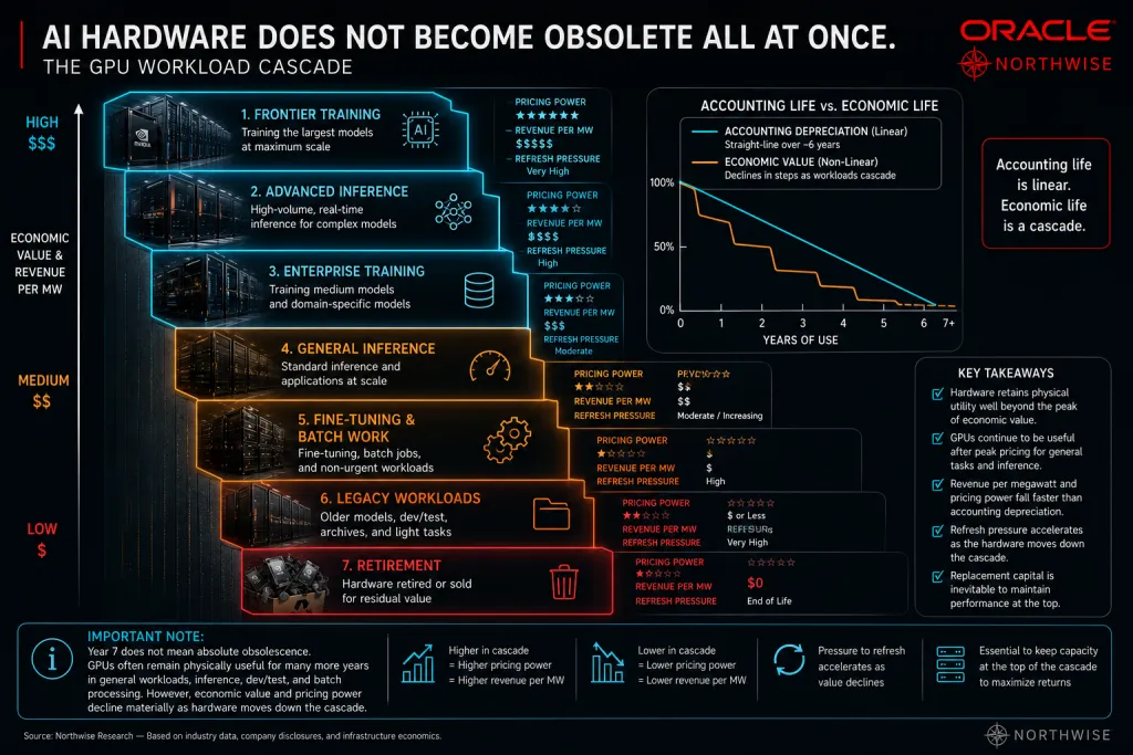 Oracle AI Hardware Accounting vs Economic Life Northwise