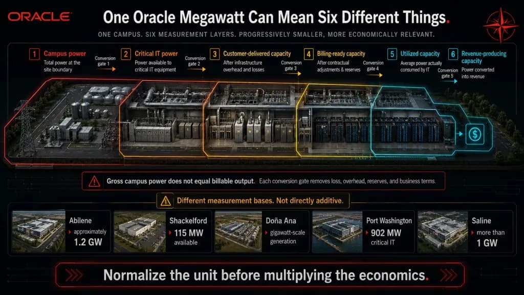 One ORCL MW can Take Different Paths Northwise