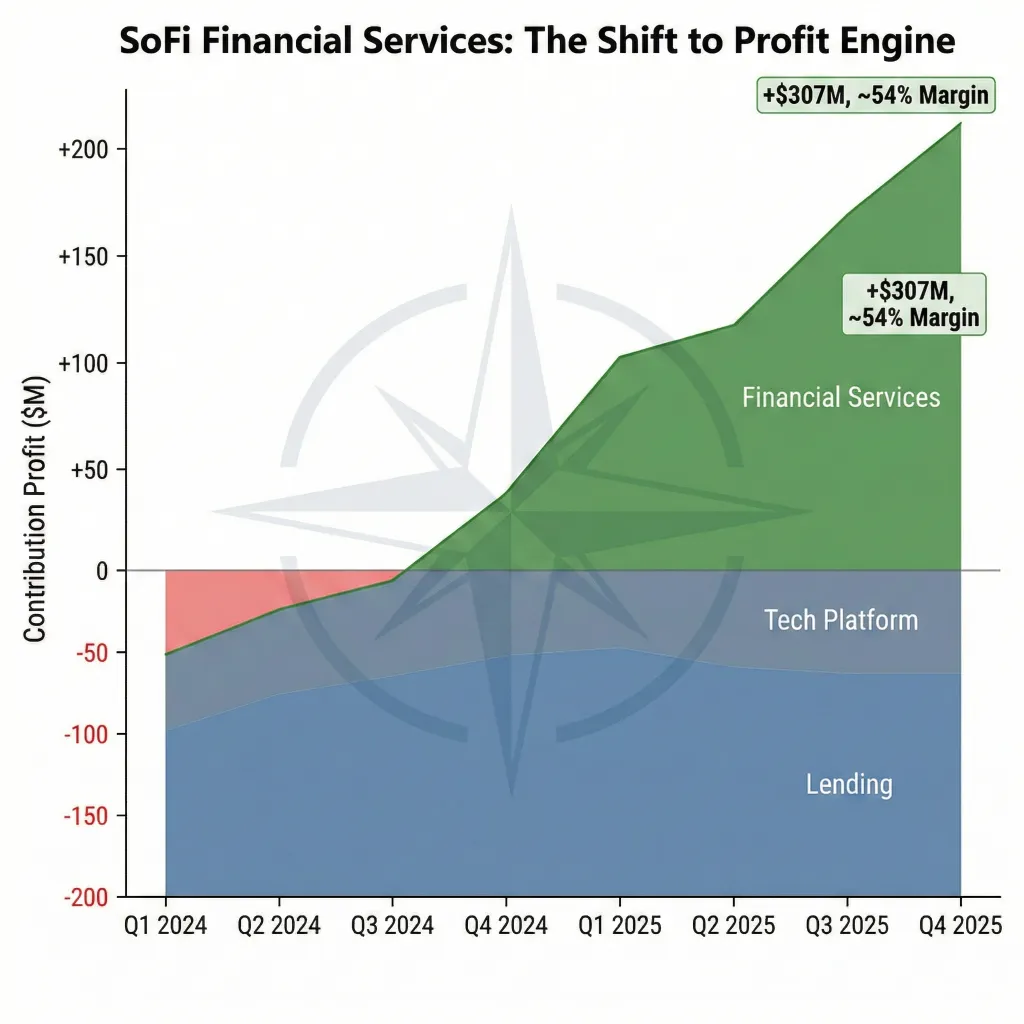 Sofi Stock Revenue Mix Northwise
