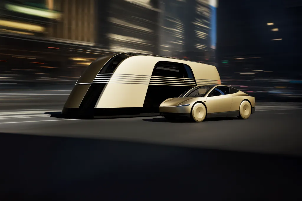 Tesla robovan and Cybercab