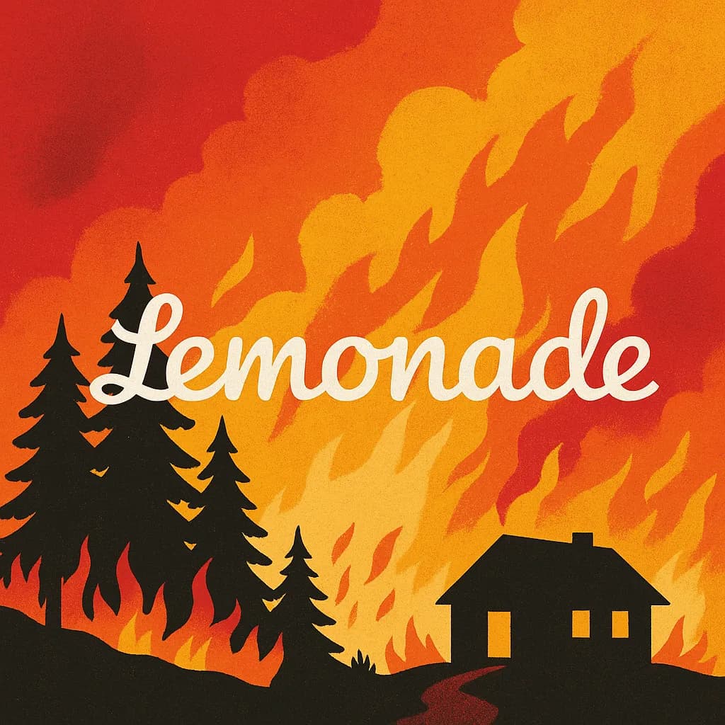 Lemonade California Wildfires