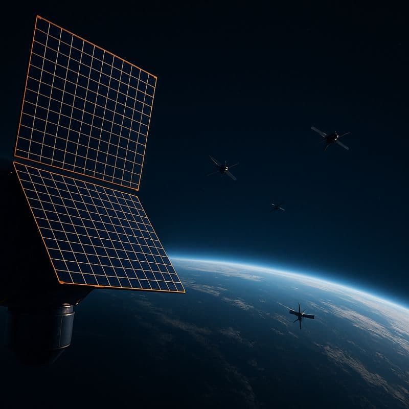 ASTS satellite Array Northwise