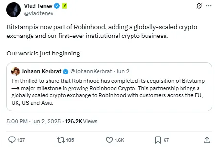 Bitstamp Tweet