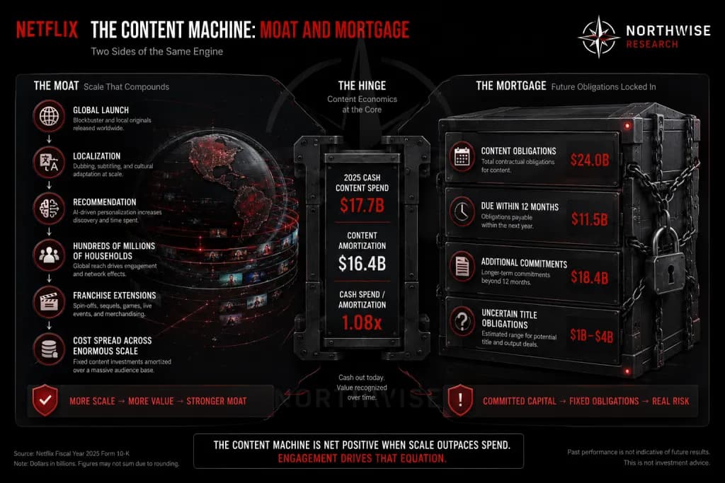 NFLX Stock Content Machine and Obligations Northwise