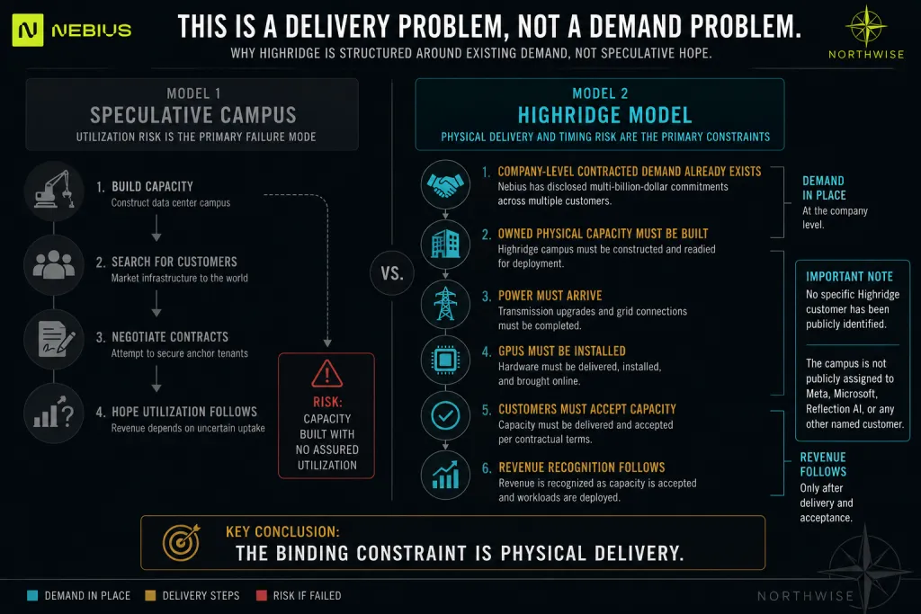 Highridge is a delivery problem, not a demand problem.