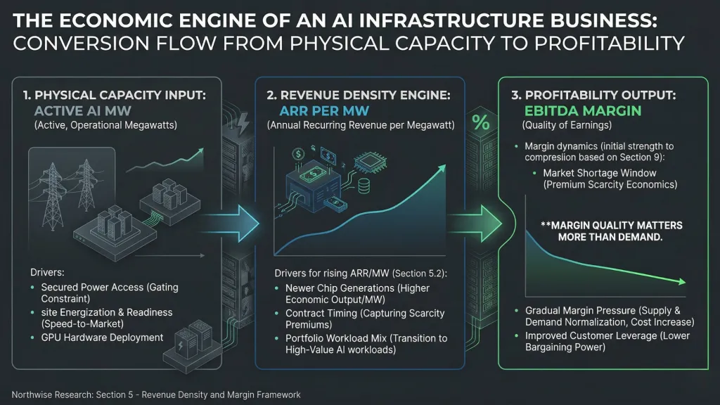 IREN Physical Capacity to Profitable Output Northwise