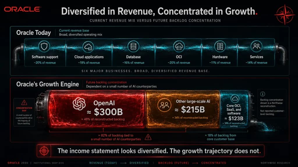 ORCL Diversification in Revenue and Concentration in Future Growth Northwise