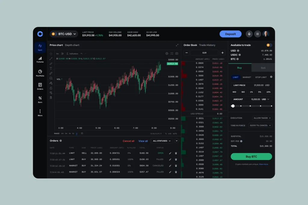 Coinbase Advanced Trade
