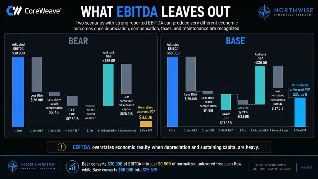 What CRWV EBITDA Leaves out Northwise