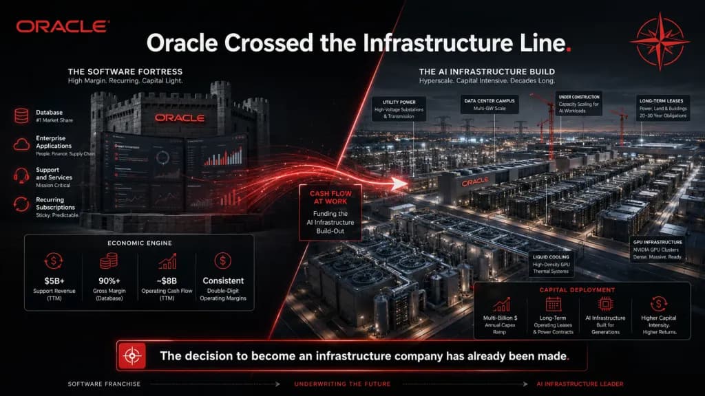 ORCL Transformation from Software to Infrastructure Northwise