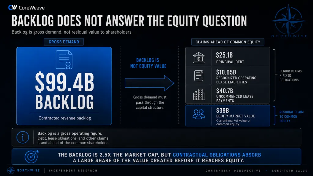 CRWV Claims Ahead of Common Equity