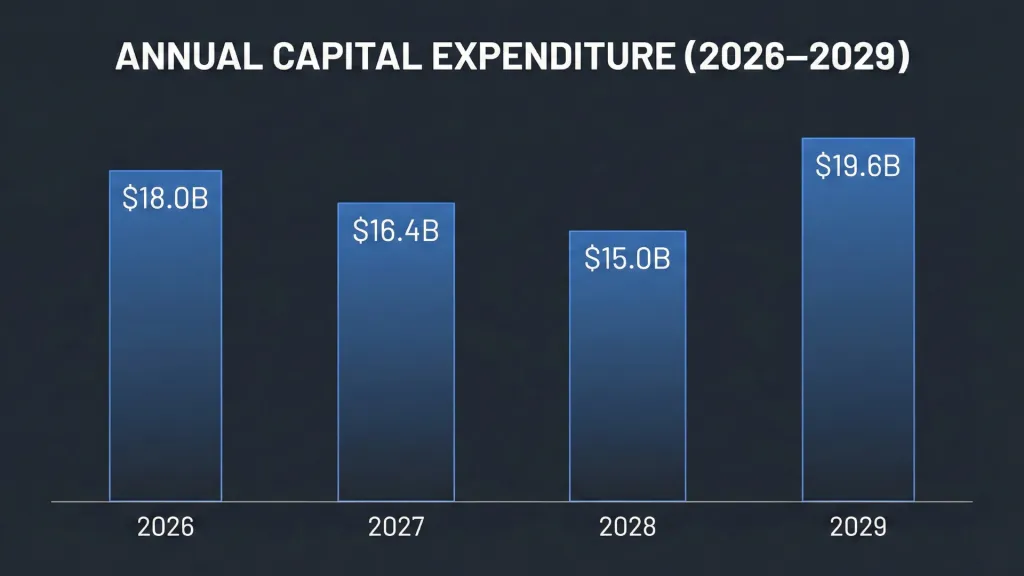 Nebius Annual Capital Expenditure 2026-2029 Northwise