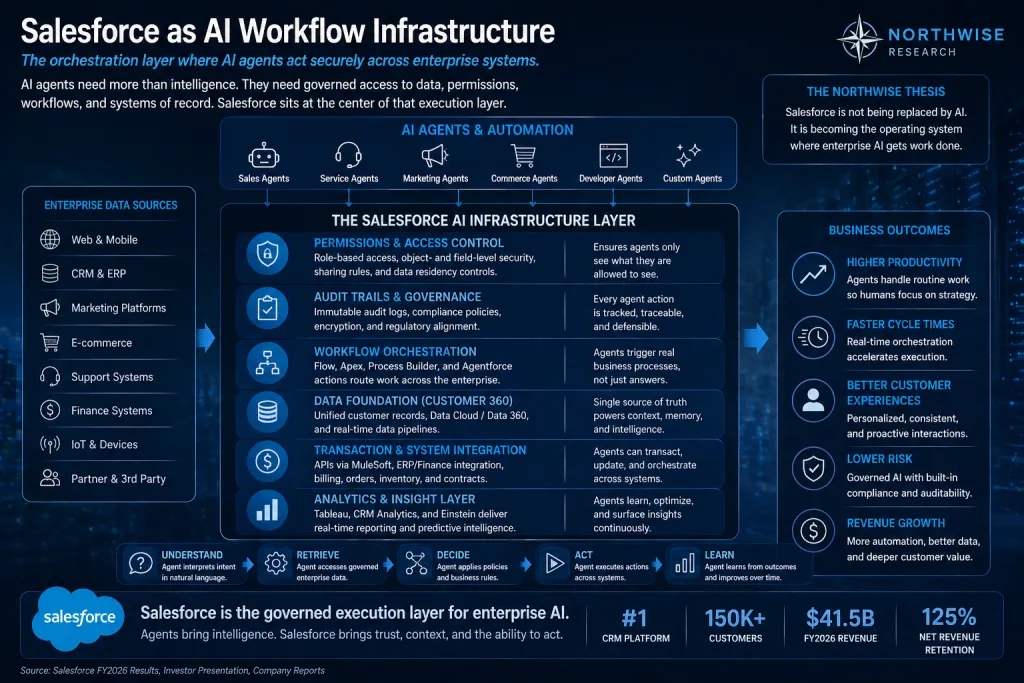 Salesforce Stock as AI Workflow Infrastructure Northwise
