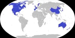 Costco geographical footprint