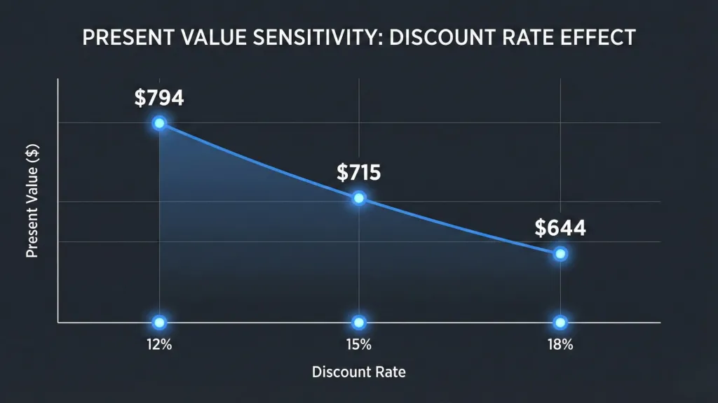 Nebius Present Value Sensitivity Northwise
