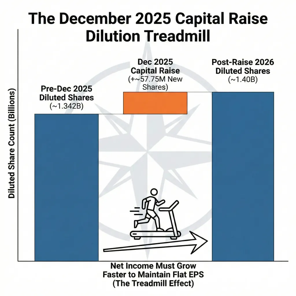 Sofi December 2025 Capital Raise Dilution Treadmill Northwise